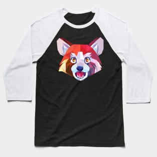 Low-Poly Redpanda Baseball T-Shirt